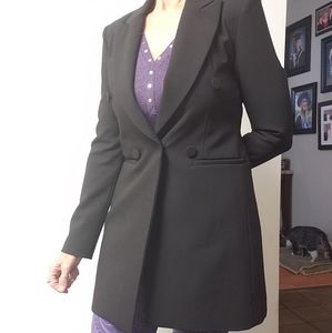 Lyman and Luxe long blazer